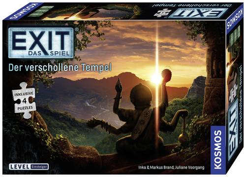 Kosmos EXIT® - Das Spiel + Puzzle: Der verschollene Tempel (E) 692094 Anzahl Spieler (max.): 4 von Kosmos