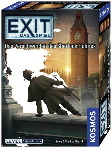 Kosmos EXIT® - Das Spiel: Das Verschwinden des Sherlock Holmes (F) 683269 Anzahl Spieler (max.): 4 von Kosmos