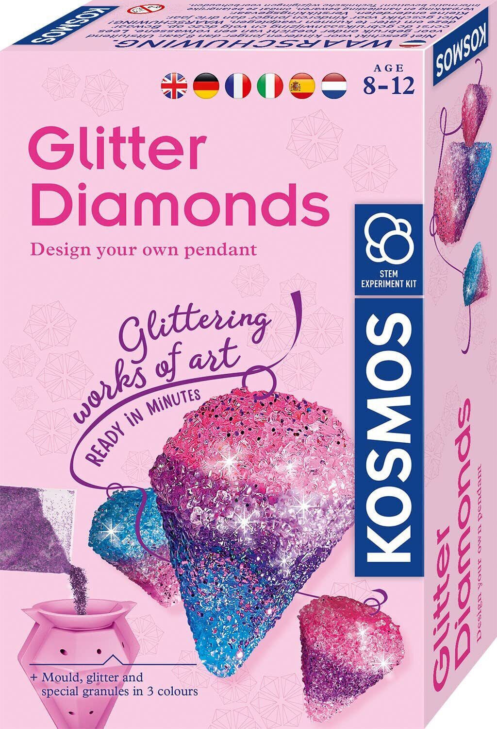 Kosmos Glitter-Diamonds Experimentierset von Kosmos