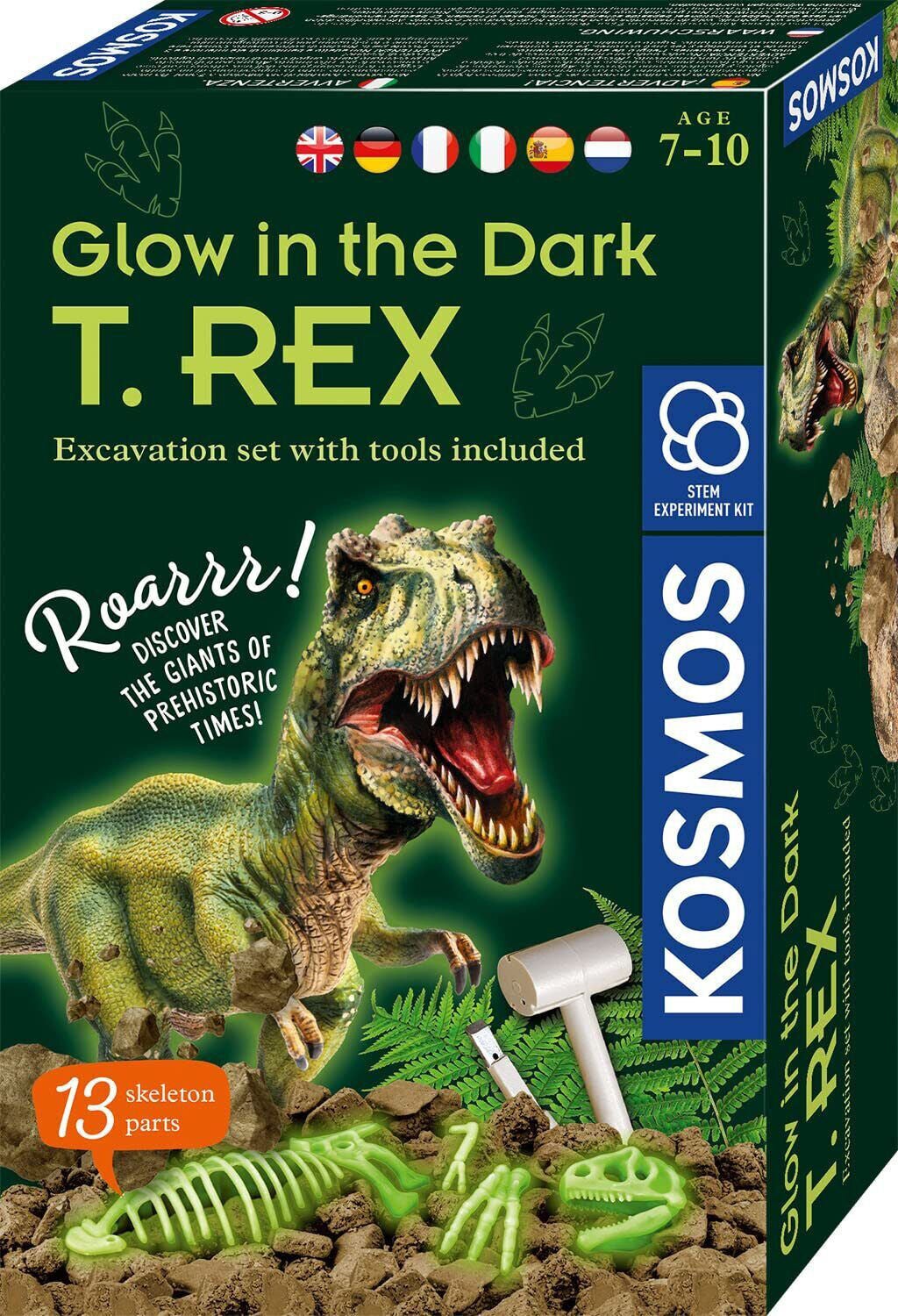 Kosmos Glow-In-The-Dark T-Rex Ausgrabungsset von Kosmos