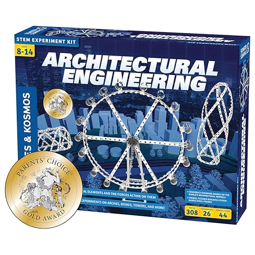 Thames & Kosmos , 625416, Architectural Engineering,Play The Role of Architect and Engineer, 26 Models to Make, Ages 8-14 von Thames & Kosmos