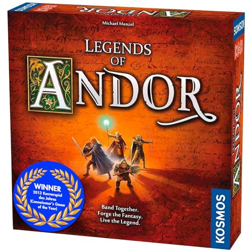 Thames & Kosmos, 691745, Legends of Andor: The Base Game, Cooperative Strategy Game, 2-4 Players, Ages 10+ von Thames & Kosmos