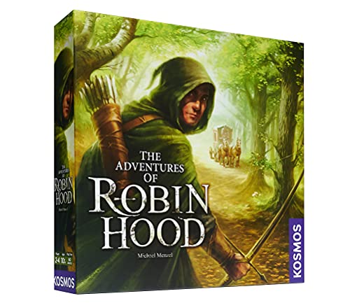 Thames & Kosmos, 680565, The Adventures of Robin Hood, Family Board Game, Michael Menzel, Ages 10+ Thames & Kosmos, 680565, The Adventures of Robin Hood, Family Board Game, Michael Menzel, Ages 10+ von Thames & Kosmos