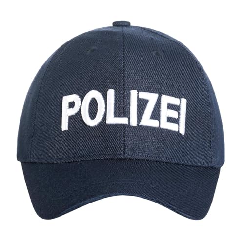 Kostümplanet Polizei Cap Kinder Mütze Polizist Zubehör Kostüm (Blau) von Kostümplanet