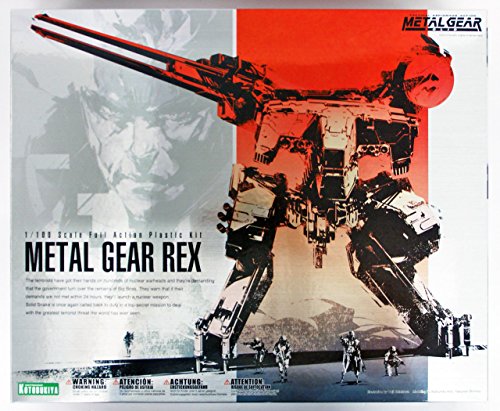 Kotobukiya KP-221 Solid Metal Gear REX Plastikmodellbausatz, Mehrfarbig, 23 cm von Kotobukiya