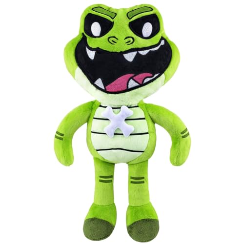 Kouipoie 11 Zoll Critters Plüschtiere, Funny Nightmare Chops Plush Toy, Weihnachten, Halloween und Geburtstage für Gaming-Fans! (Alli-Ster Gator) von Kouipoie