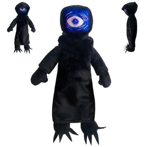 Kouipoie 11 Zoll Critters Plüschtiere, Funny Nightmare Chops Plush Toy, Weihnachten, Halloween und Geburtstage für Gaming-Fans! (Black) von Kouipoie