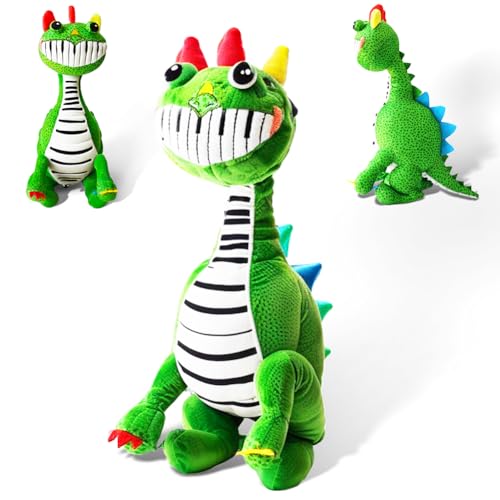 Kouipoie 11 Zoll Critters Plüschtiere, Funny Nightmare Chops Plush Toy, Weihnachten, Halloween und Geburtstage für Gaming-Fans! (Pianos-Aurus) von Kouipoie