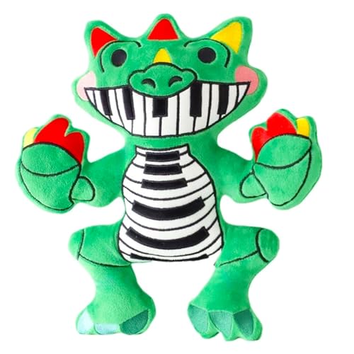 Kouipoie 11 Zoll Critters Plüschtiere, Funny Nightmare Chops Plush Toy, Weihnachten, Halloween und Geburtstage für Gaming-Fans! (Pianos-Aurus2) von Kouipoie