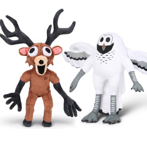 Kouipoie 99 Nights In The Forest Plüschtier,Das Deer Bösewicht Plüschspielzeug Aus Dem Spiel,Weiches Kuscheltier Für Kinder & Erwachsene,Cuddly Plushie Geschenk Für Halloween & Geburtstage. (2PCS) Kouipoie 99 Nights In The Forest Plüschtier,Das Deer Bösewicht Plüschspielzeug Aus Dem Spiel,Weiches Kuscheltier Für Kinder & Erwachsene,Cuddly Plushie Geschenk Für Halloween & Geburtstage. (2PCS) von Kouipoie