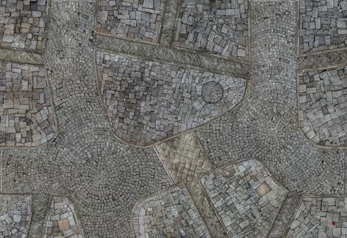 Kraken Wargames Cobblestone City 44"x30" von Kraken Wargames