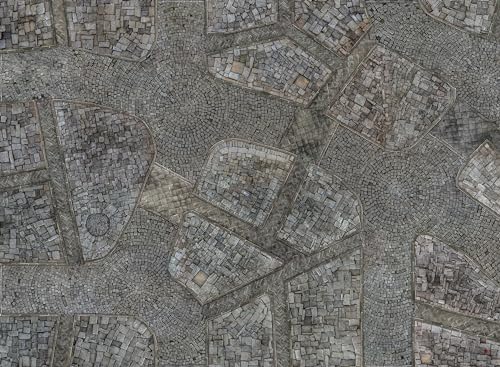 Kraken Wargames Cobblestone City 44"x60" von Kraken Wargames