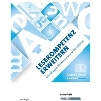 Lesekompetenz erweitern Klasse 5 und 6 - Lehrerheft von Krapp & Gutknecht Verlag