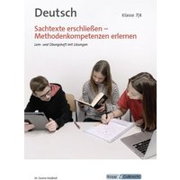 Sachtexte und Methoden Klasse 7-8 von Krapp & Gutknecht Verlag