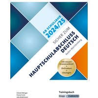 Sicher zum Hauptschulabschluss Deutsch Baden-Württemberg - ab Schuljahr 2024/2025 inkl. Lösungen und Onlinekurs von Krapp & Gutknecht Verlag