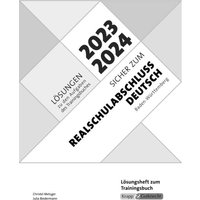 Sicher zum Realschulabschluss Deutsch Baden-Württemberg 2023 und 2024 von Krapp & Gutknecht Verlag