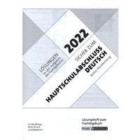 Sicher zum Hauptschulabschluss Deutsch Baden-Württemberg 2022 von Krapp & Gutknecht Verlag