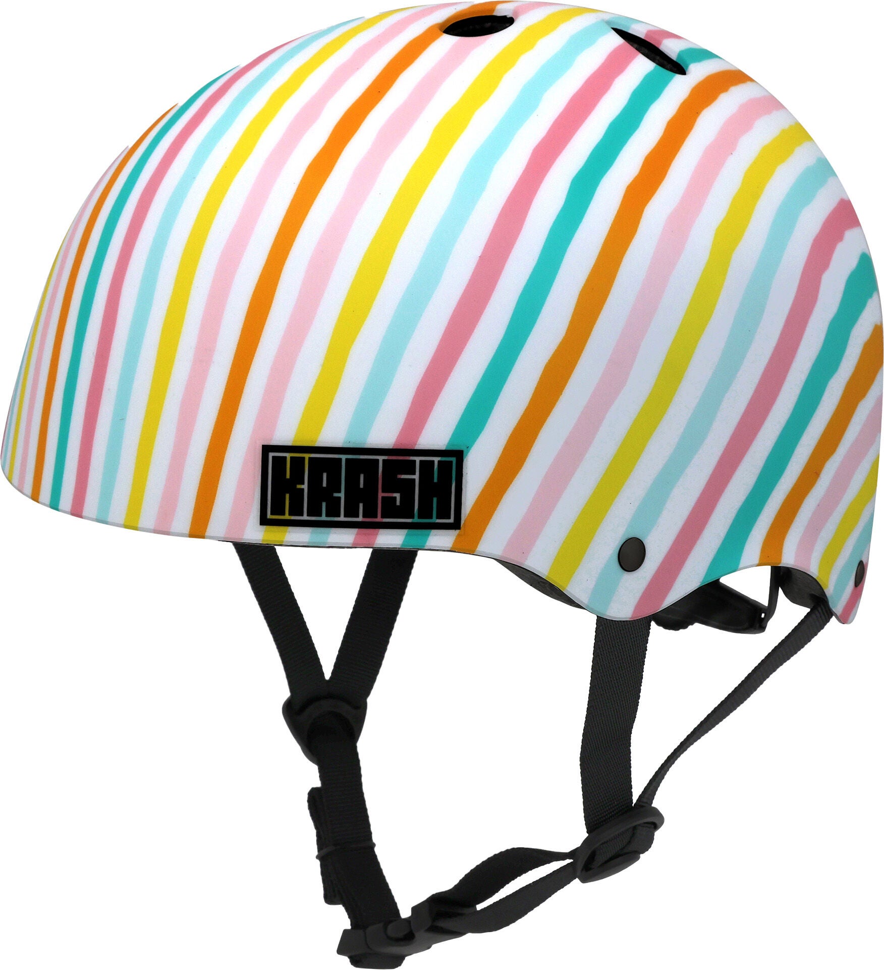 Krash Mips ABS FS Helm, White Lines, M von Krash