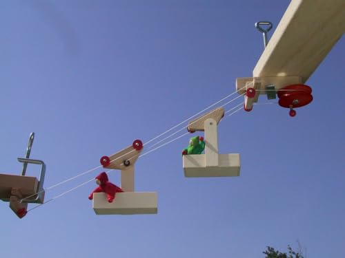 Kraul Mini-Seilbahn mit Zwei Wagen Kraul Mini-Seilbahn mit Zwei Wagen von Kraul