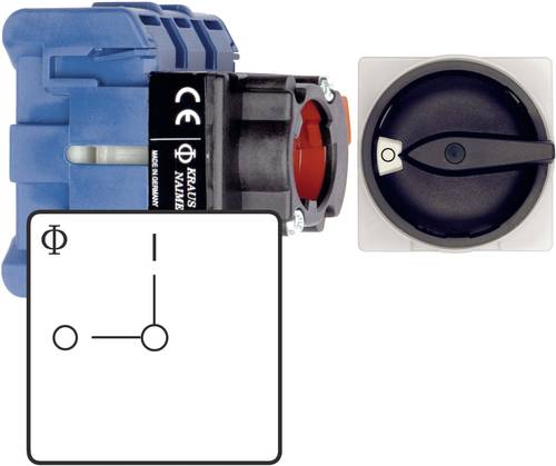 Kraus & Naimer KG10B.T103/01.FT2 Lasttrennschalter 20A 1 x 90° Schwarz 1St. von Kraus & Naimer