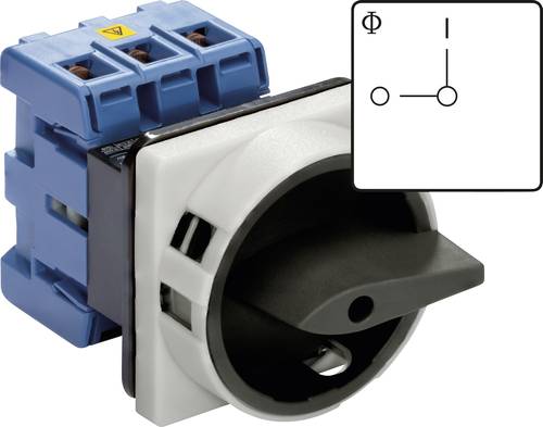 Kraus & Naimer KG32B.T103/01.E Lasttrennschalter absperrbar 32A 1 x 90° Schwarz 1St. von Kraus & Naimer