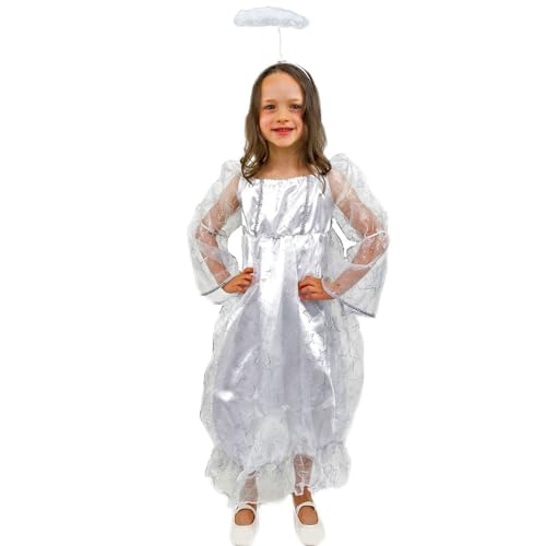 Engel Kostüm Sabi Kleid weiß für Kinder Gr. 140 Weihnachten Krippenspiel Engel Kostüm Sabi Kleid weiß für Kinder Gr. 140 Weihnachten Krippenspiel von Krause & Sohn