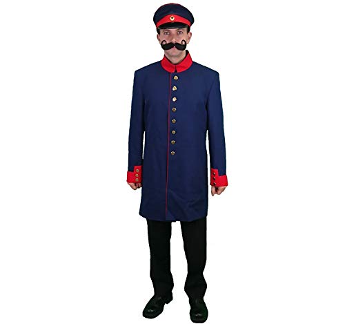 Krause & Sohn Uniformjacke Preußen dunkelblau Gr. 52-58 Kurzmantel Militär Historische Uniform (50) von Krause & Sohn