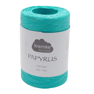 Kremke Soul Wool Papyrus 21 Türkis von Kremke Soul Wool