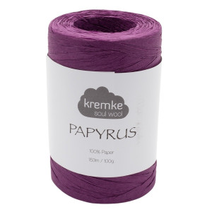 Kremke Soul Wool Papyrus 41 Aubergine von Kremke Soul Wool