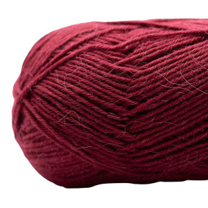 Kremke Soul Wool Edelweiss Alpaka 022 Bordeaux von Kremke Soul Wool