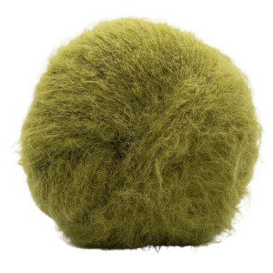 Kremke Soul Wool Baby Silk Fluffy Unicolor 2975 Olive von Kremke Soul Wool