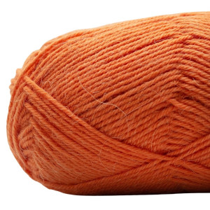 Kremke Soul Wool Edelweiss Alpaka 019 Dunkelorange von Kremke Soul Wool