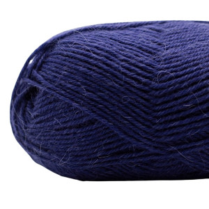 Kremke Soul Wool Edelweiss Alpaka 042 Blau-Schwarz von Kremke Soul Wool