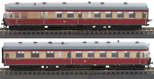 51016211 TT Triebzug VT 137 Bauart 'Stettin', gealtert, DR, Ep.III, DC-Digital von Kres