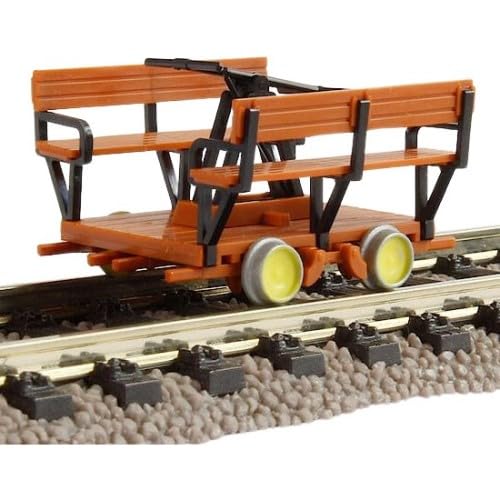 56063011 H0 Handhebeldraisine mit Sitzbänken, Bausatz 56063011 H0 Handhebeldraisine mit Sitzbänken, Bausatz von Kres