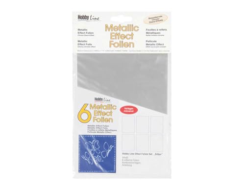 Hobby Line 49099 - Metallic Effect Folien Set silber Hobby Line 49099 - Metallic Effect Folien Set silber von Kreul