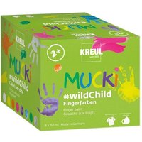 KREUL Fingerfarben MUCKi #wildChild 8x150ml von Kreul