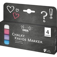 KREUL Kreidemarker Chalky medium 4 St�ck Kartonetui von Kreul