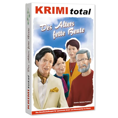 Krimi total Gesellschaftsspiel für Dinnerparty - des Alters fette Beute von Krimi Total GmbH