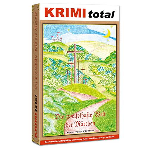 Krimi total ® Die zweifelhafte Welt der Märchen | Krimidinner für zu Hause | 8-9 Personen | Märchenwelt von Krimi total