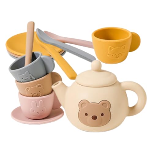 Krmoau Teeservice | Rollenspiel Teeset Für Kinder - Pädagogisches Lernspielzeug Rollenspiel Für Kinder Ab 3 Jahren Krmoau Teeservice | Rollenspiel Teeset Für Kinder - Pädagogisches Lernspielzeug Rollenspiel Für Kinder Ab 3 Jahren von Krmoau