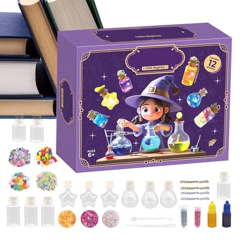 Krmoau Zaubertrank-Set Für Kinder | Magisches -Potion Mischset Für Kids,Interaktive Partydekoration Für Halloween Weihnachten Indoor Zuhause Kleinkinder Mädchen Krmoau Zaubertrank-Set Für Kinder | Magisches -Potion Mischset Für Kids,Interaktive Partydekoration Für Halloween Weihnachten Indoor Zuhause Kleinkinder Mädchen von Krmoau