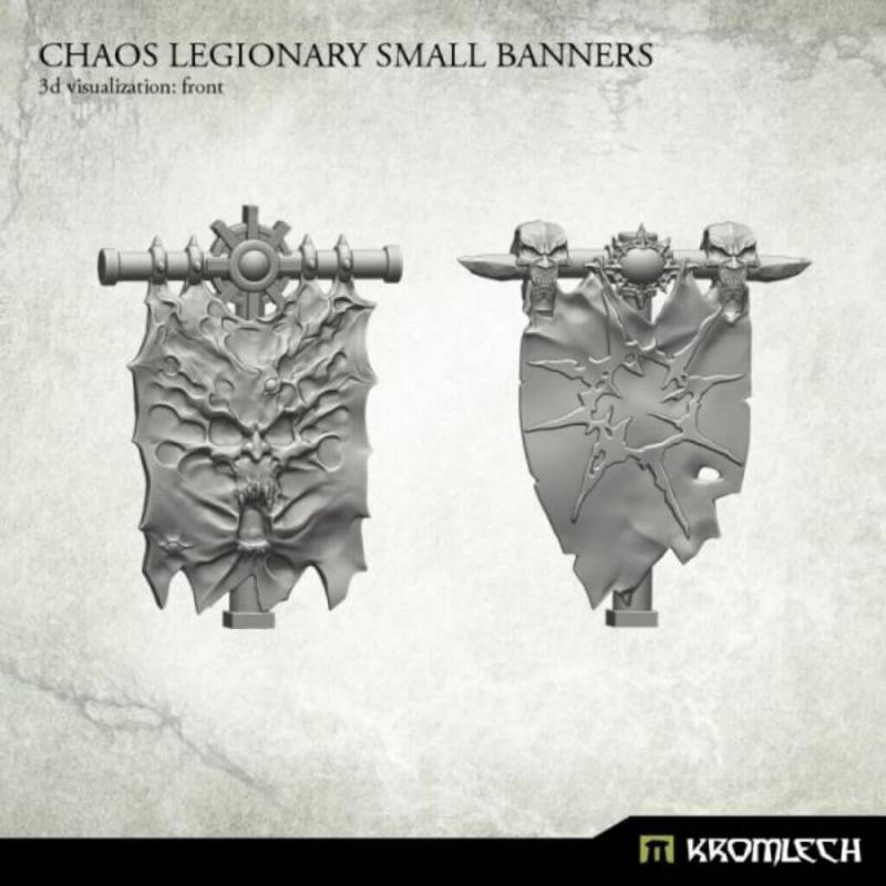 Chaos Legionary Small Banners (2)