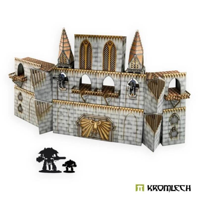 Imperial Fortress Wall Siege Set (21)