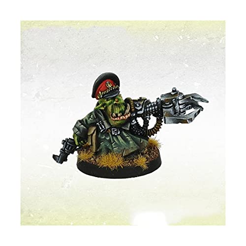 Kromlech Iron Reich Goblin Commander Kurz von Niedrig (1) KRM082 von Kromlech