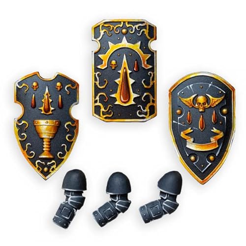 Kromlech Seraphim Knights Thunder Shields (3) KRCB302 von Kromlech