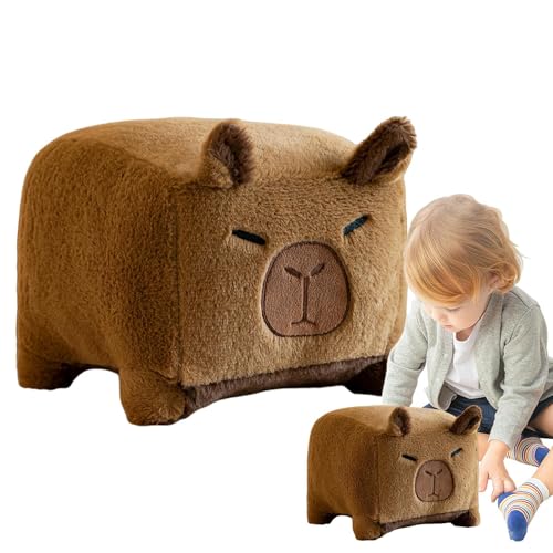 Krujecnt Capybara Kuscheltier,Capybara Kuscheltier Stofftier | Perfekter Begleiter Für Kinderzimmer Wohnzimmer Couch Bett Als Kuschelkamerad Krujecnt Capybara Kuscheltier,Capybara Kuscheltier Stofftier | Perfekter Begleiter Für Kinderzimmer Wohnzimmer Couch Bett Als Kuschelkamerad von Krujecnt