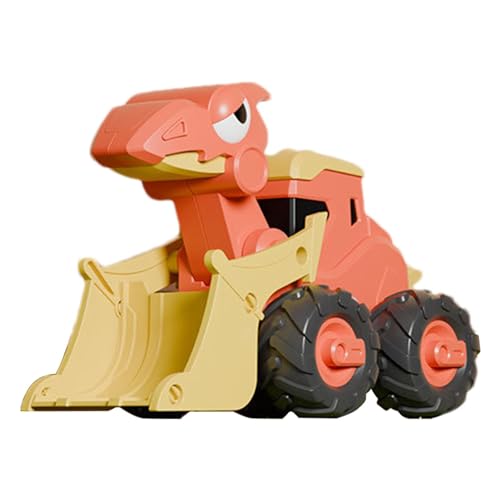 Krujecnt Dinosaurierauto für Kleinkinder, Push-and-Go-Autospielzeug, Exquisites Schiebe- und Ziehspielzeug im Dinosaurier-Stil, Interessantes Design-Dinosaurier-Spielzeugauto für Kinder von Krujecnt