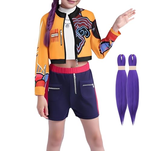 Krujecnt Halloween-Kostüme, Anime-Stil, Cosplay-Kostüm, Outfit mit Perücke, Anzüge für Rollenspiele, Karneval, Bühnenaufführung, Fotoshootings, Motto-Party, Alltag, Kinder, Teenager Krujecnt Halloween-Kostüme, Anime-Stil, Cosplay-Kostüm, Outfit mit Perücke, Anzüge für Rollenspiele, Karneval, Bühnenaufführung, Fotoshootings, Motto-Party, Alltag, Kinder, Teenager von Krujecnt