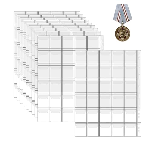 Krujecnt Münzalben für Sammler,Münzsammelalbum | Transparentes Münzsammelbuch, Währungssammelbuch für tragbares Neujahrsgeschenk Krujecnt Münzalben für Sammler,Münzsammelalbum | Transparentes Münzsammelbuch, Währungssammelbuch für tragbares Neujahrsgeschenk von Krujecnt